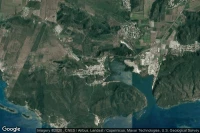 Vue aérienne de Ensenada