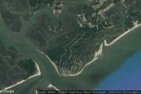 Vue aérienne de Seabrook Island