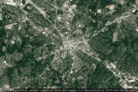 Vue aérienne de Spartanburg