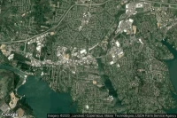 Vue aérienne de Hendersonville