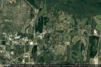 Vue aérienne de Piperton