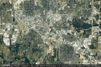 Vue aérienne de Denton County