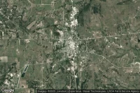 Vue aérienne de Goldthwaite