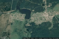 Vue aérienne de Voznesenskoye