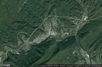 Vue aérienne de Clifton Forge