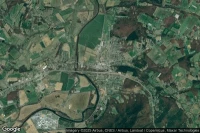 Vue aérienne de Elkton