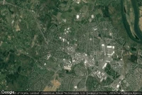 Vue aérienne de Leesburg