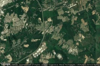 Vue aérienne de Prince George