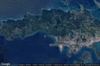 Vue aérienne de Virgin Islands of the United States