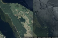 Vue aérienne de Tugarinovo