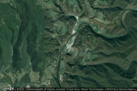 Vue aérienne de Marlinton