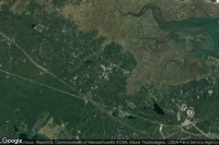 Vue aérienne de West Barnstable