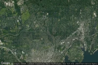 Vue aérienne de Pemberwick