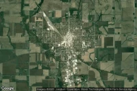 Vue aérienne de Oelwein