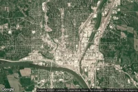 Vue aérienne de Sioux City