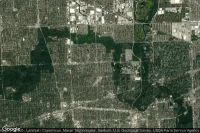 Vue aérienne de Cook County