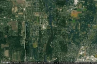 Vue aérienne de Farmington