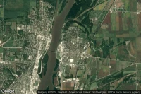 Vue aérienne de Fulton