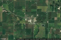 Vue aérienne de Milledgeville