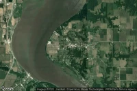 Vue aérienne de Nauvoo