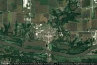 Vue aérienne de Spring Valley