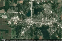 Vue aérienne de Kosciusko County