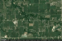 Vue aérienne de West Middleton