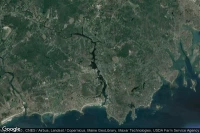 Vue aérienne de Kennebunkport