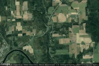 Vue aérienne de Madawaska