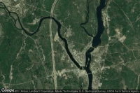 Vue aérienne de Penobscot County
