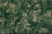Vue aérienne de Eaton Rapids