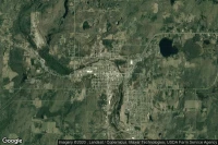 Vue aérienne de Iron River