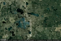 Vue aérienne de Lake Orion