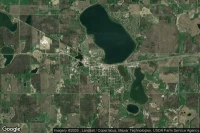 Vue aérienne de Howard Lake