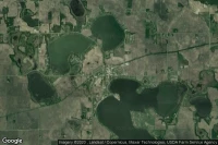 Vue aérienne de Madison Lake