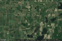 Vue aérienne de Stearns County