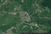 Vue aérienne de Polessk