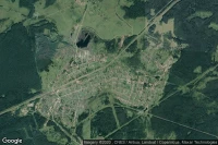Vue aérienne de Pizhma
