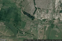 Vue aérienne de Pirogovo