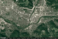 Vue aérienne de Binghamton