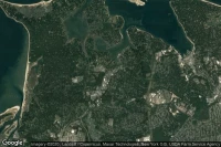 Vue aérienne de East Setauket