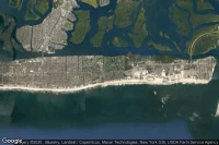 Vue aérienne de Lido Beach