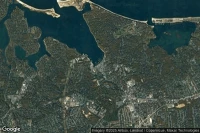 Vue aérienne de Port Jefferson