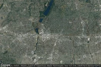 Vue aérienne de Rockville Centre