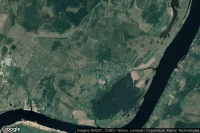 Vue aérienne de Ostrov