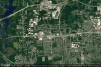 Vue aérienne de Austintown