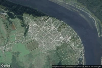 Vue aérienne de Okhansk