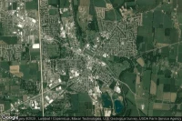 Vue aérienne de Troy