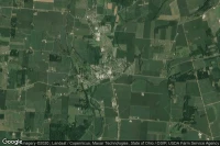 Vue aérienne de West Liberty