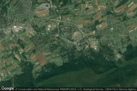 Vue aérienne de Boalsburg